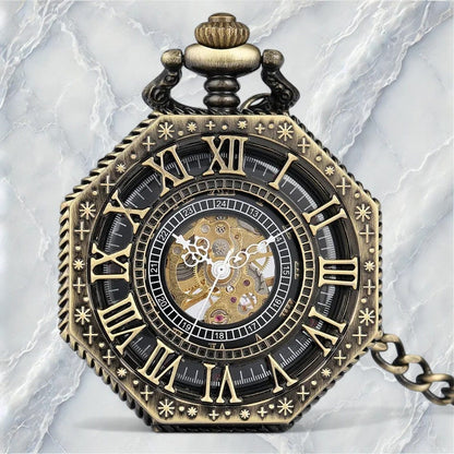 Montre À Gousset Mécanique Steampunk