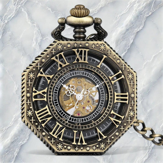 Montre À Gousset Mécanique Steampunk