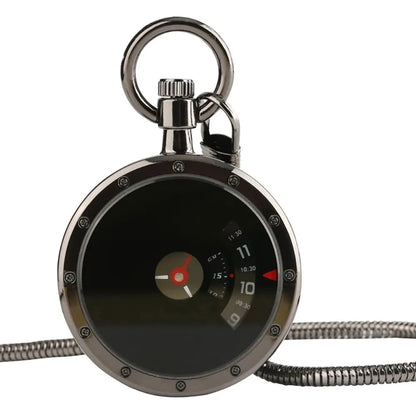 Montre À Gousset Moderne Noir