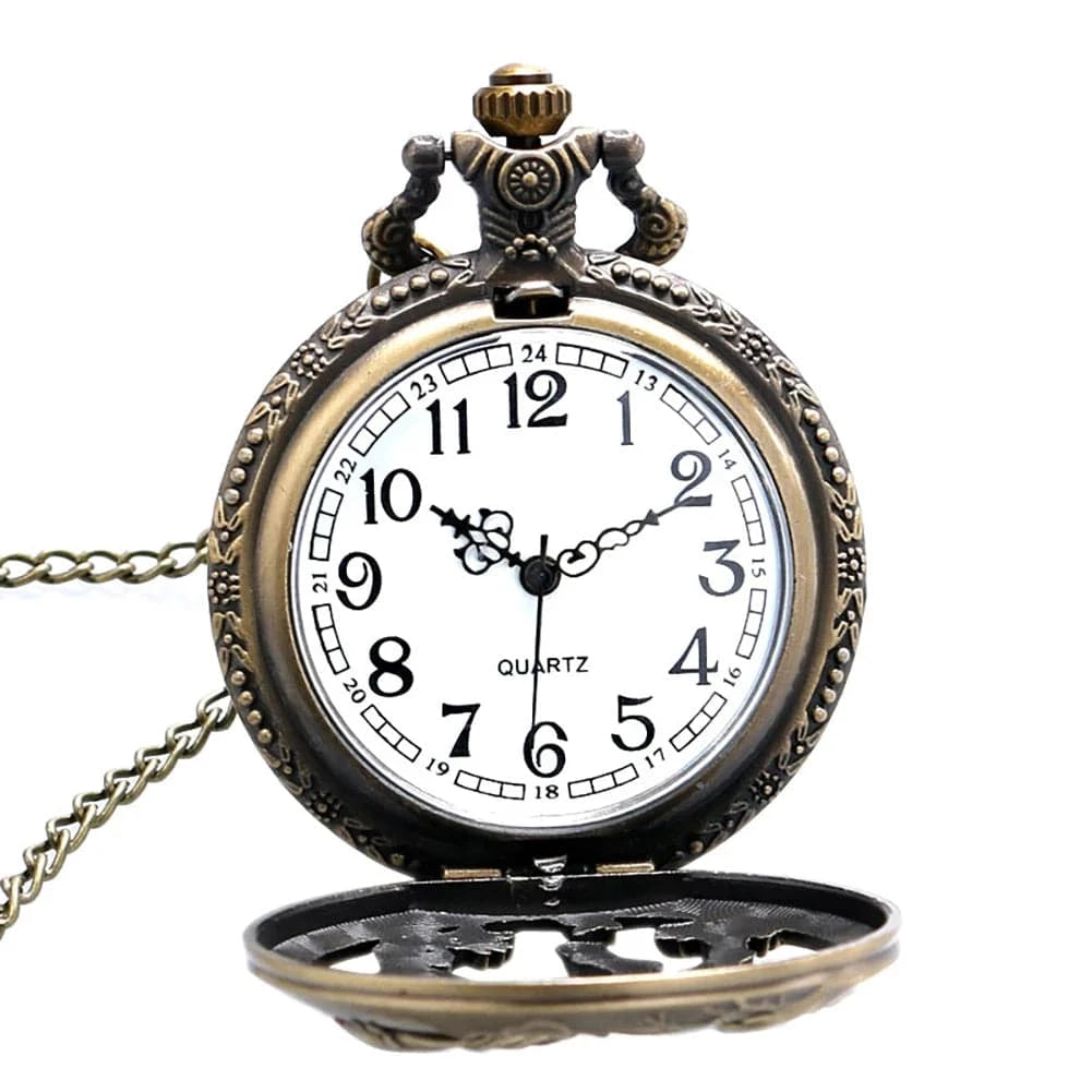 Montre à Gousset Motif Cheval