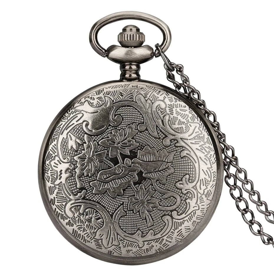 Montre à Gousset Motif Coeur