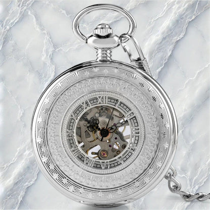 Montre à Gousset Motif Grec