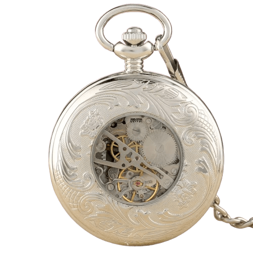 Montre à Gousset Motif Grec