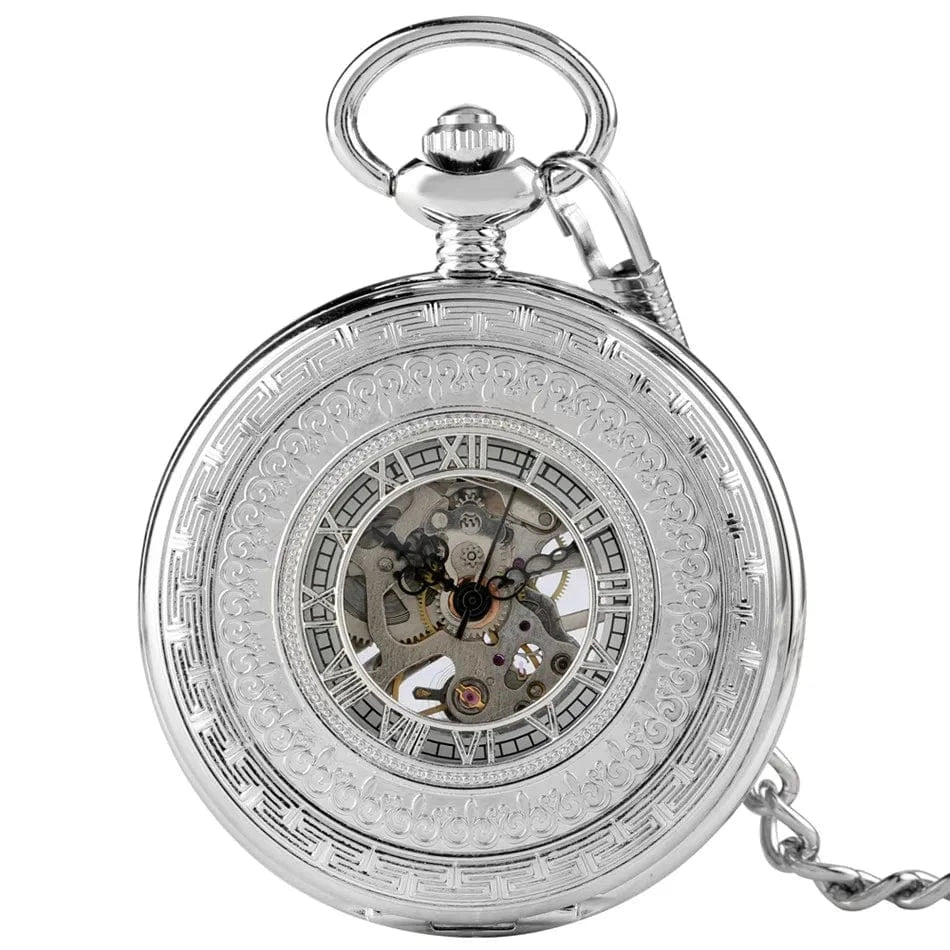 Montre à Gousset Motif Grec