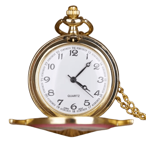 Montre À Gousset Motif Japonais