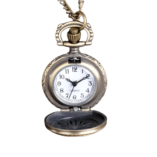 Montre à Gousset Pendentif Laval - Motif Fleur