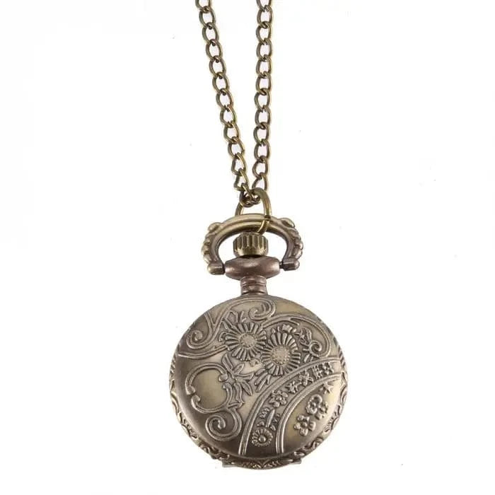 Montre à Gousset Pendentif Laval - Motif Fleur