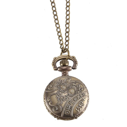 Montre à Gousset Pendentif Laval - Motif Fleur