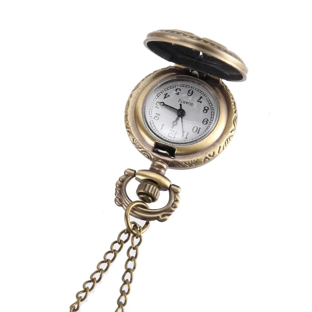 Montre à Gousset Pendentif Laval - Motif Fleur
