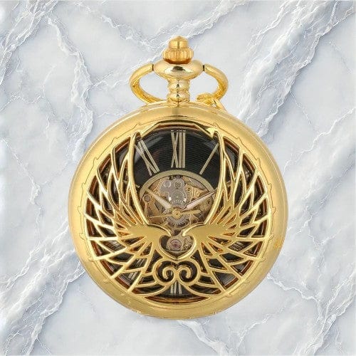 Montre à Gousset Phénix Dorée