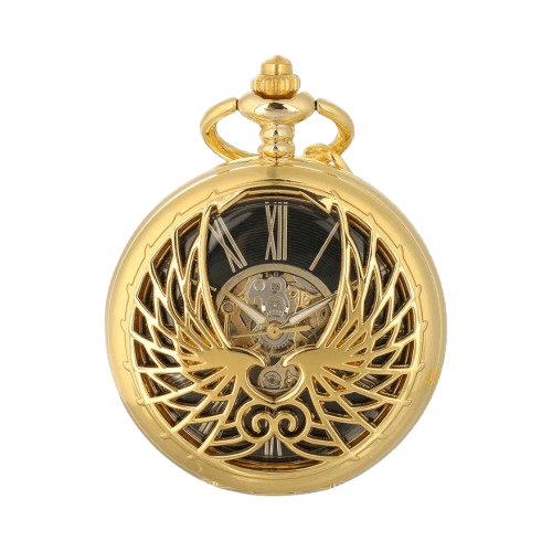 Montre à Gousset Phénix Dorée