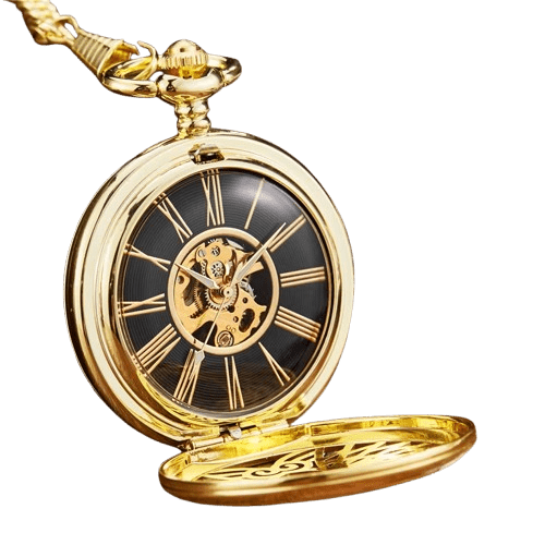 Montre à Gousset Phénix Dorée