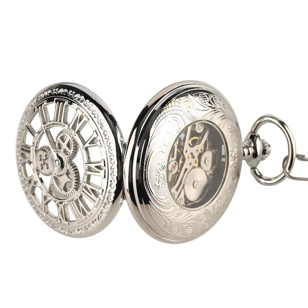 Montre À Gousset pour Homme en Argent
