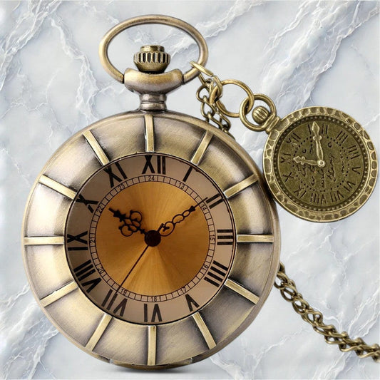 Montre à Gousset Rétro "Éclat de Soleil"