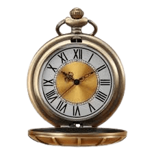 Montre à Gousset Rétro "Éclat de Soleil"