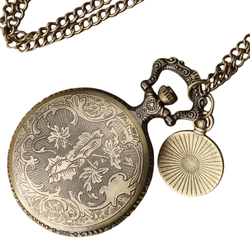 Montre à Gousset Rétro "Éclat de Soleil"