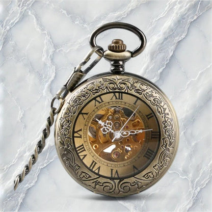 Montre À Gousset Squelette