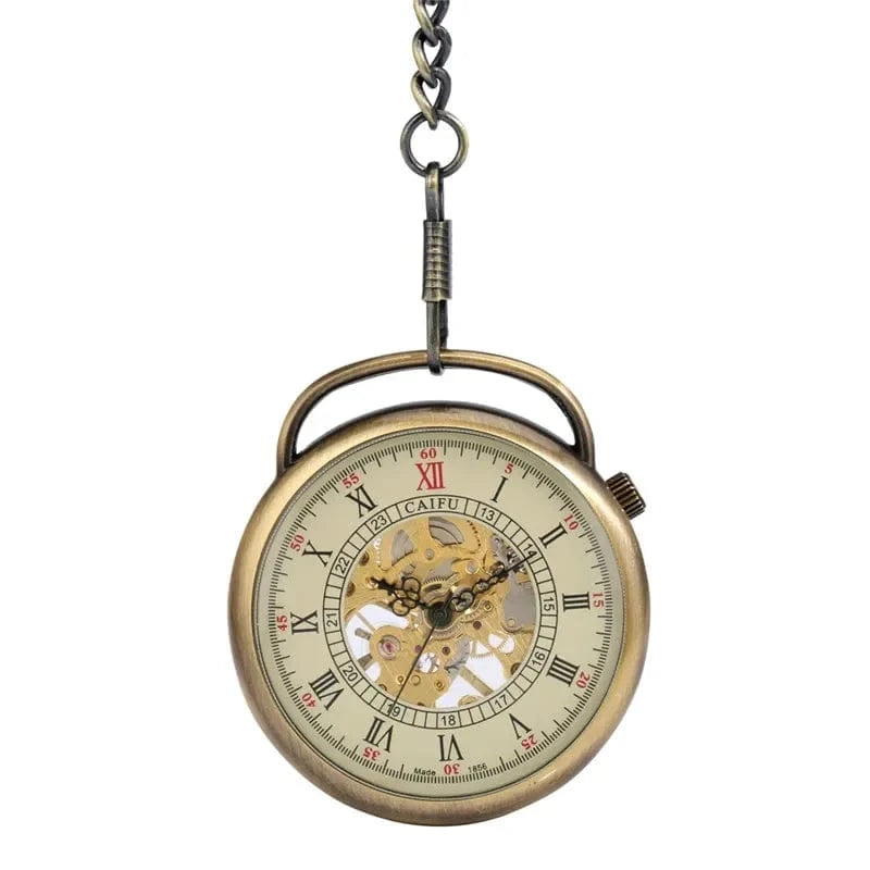 Montre à Gousset Squelette Mécanique