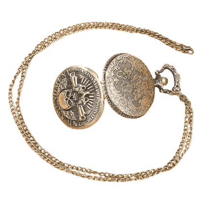 Montre à Gousset Tête de Mort