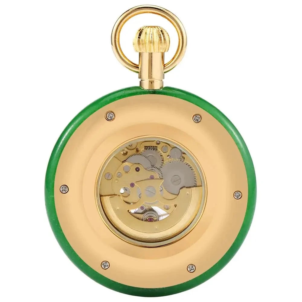 Montre à Gousset Vert Design