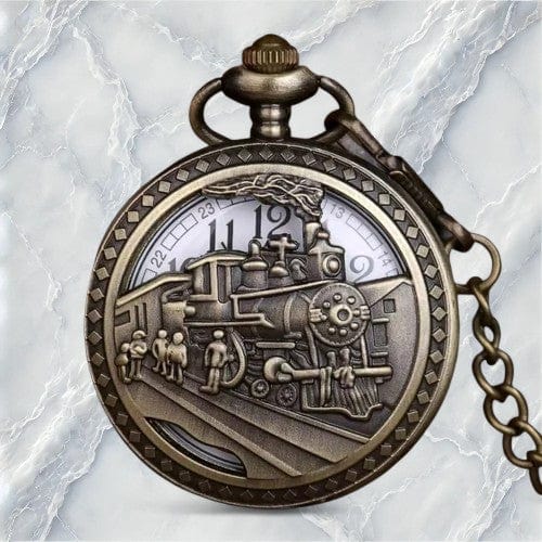 Montre à Gousset Vintage Locomotive