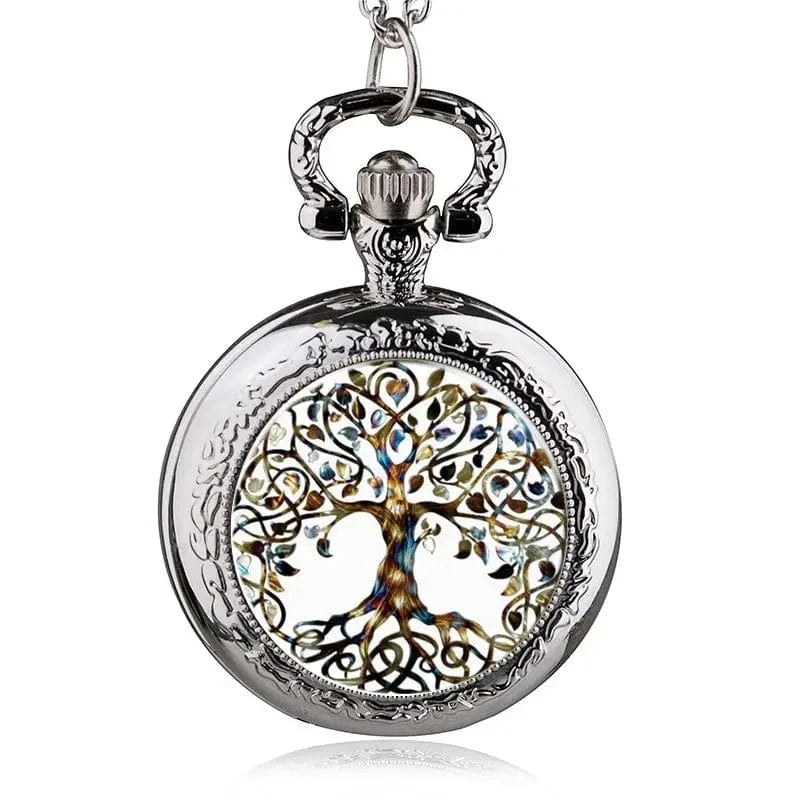 Montre de Poche Arbre De Vie