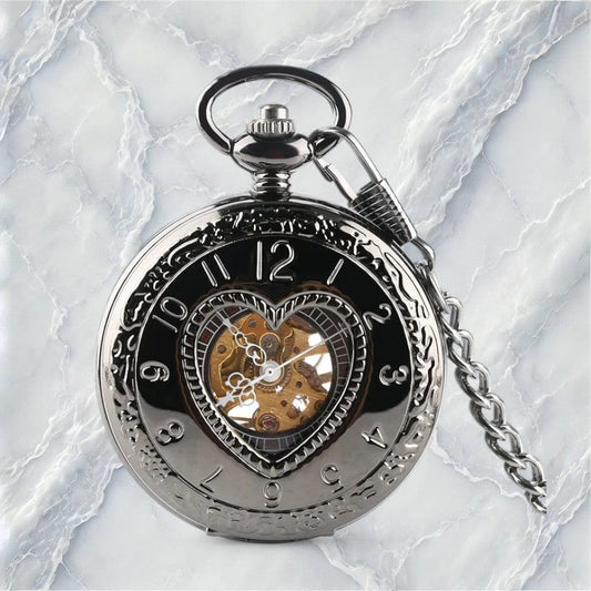 Montre de Poche Coeur