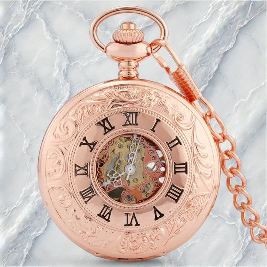 Montre de Poche Femme Rose Moderne