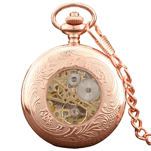 Montre de Poche Femme Rose Moderne