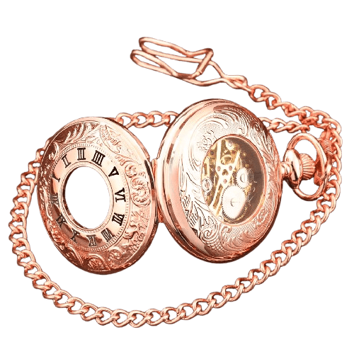 Montre de Poche Femme Rose Moderne