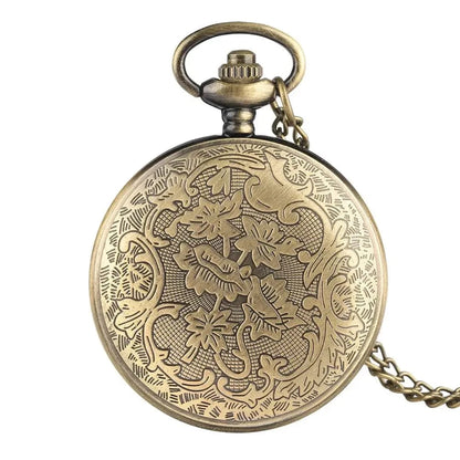 Montre de Poche Oiseaux Japonais