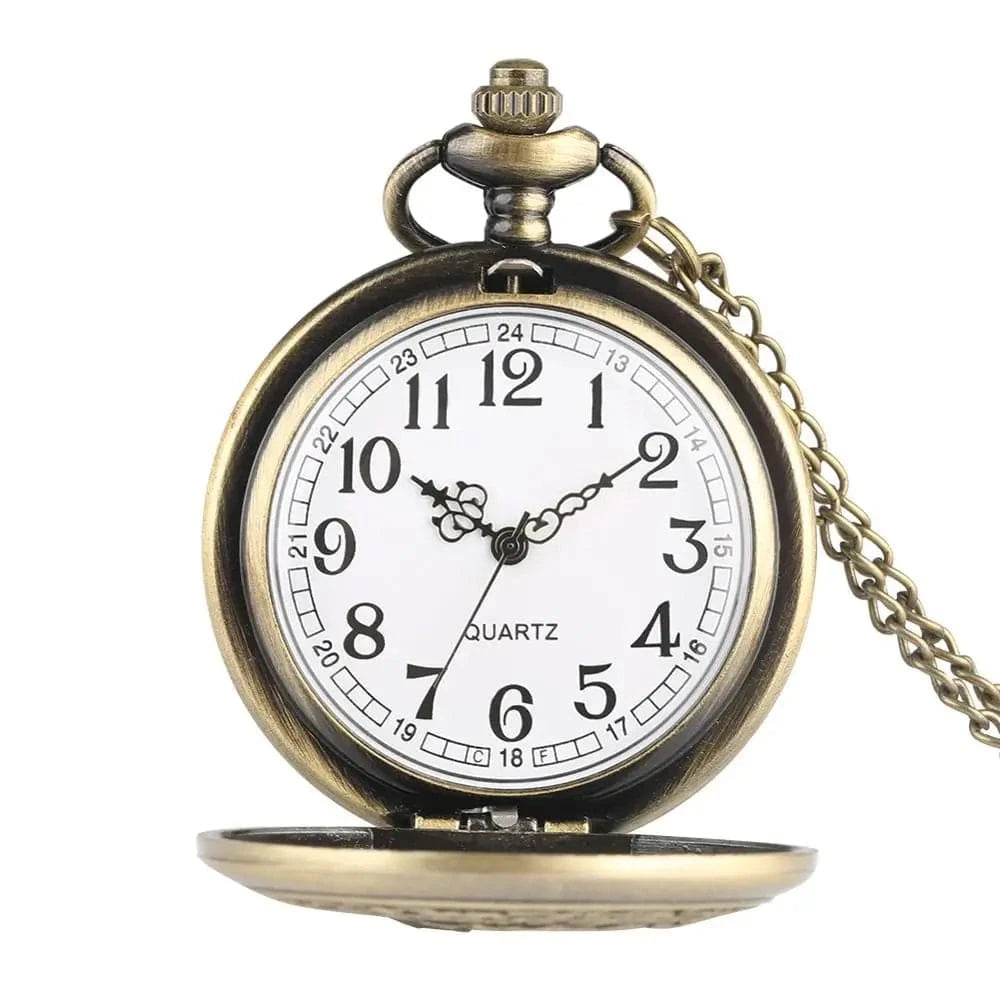Montre de Poche Oiseaux Japonais