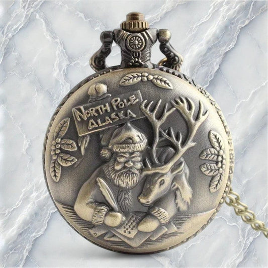 Montre de Poche Père Noël