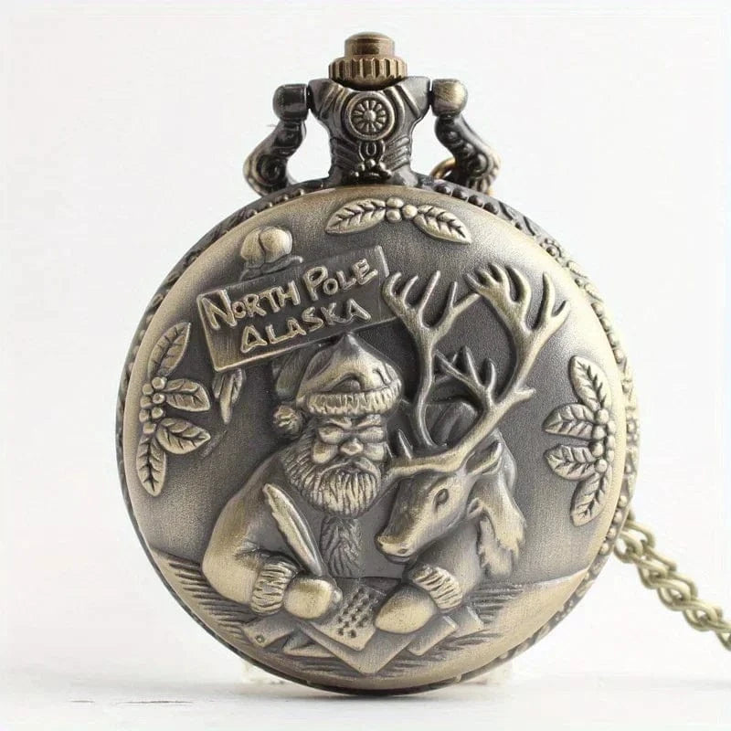 Montre de Poche Père Noël