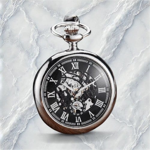 Montre de Poche Royale Argentée