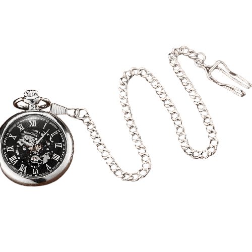 Montre de Poche Royale Argentée