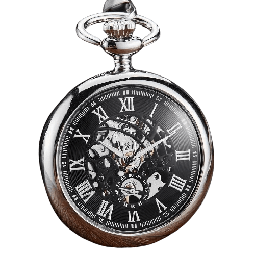 Montre de Poche Royale Argentée
