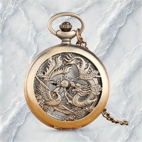 Montre de Poche Vintage Dragon