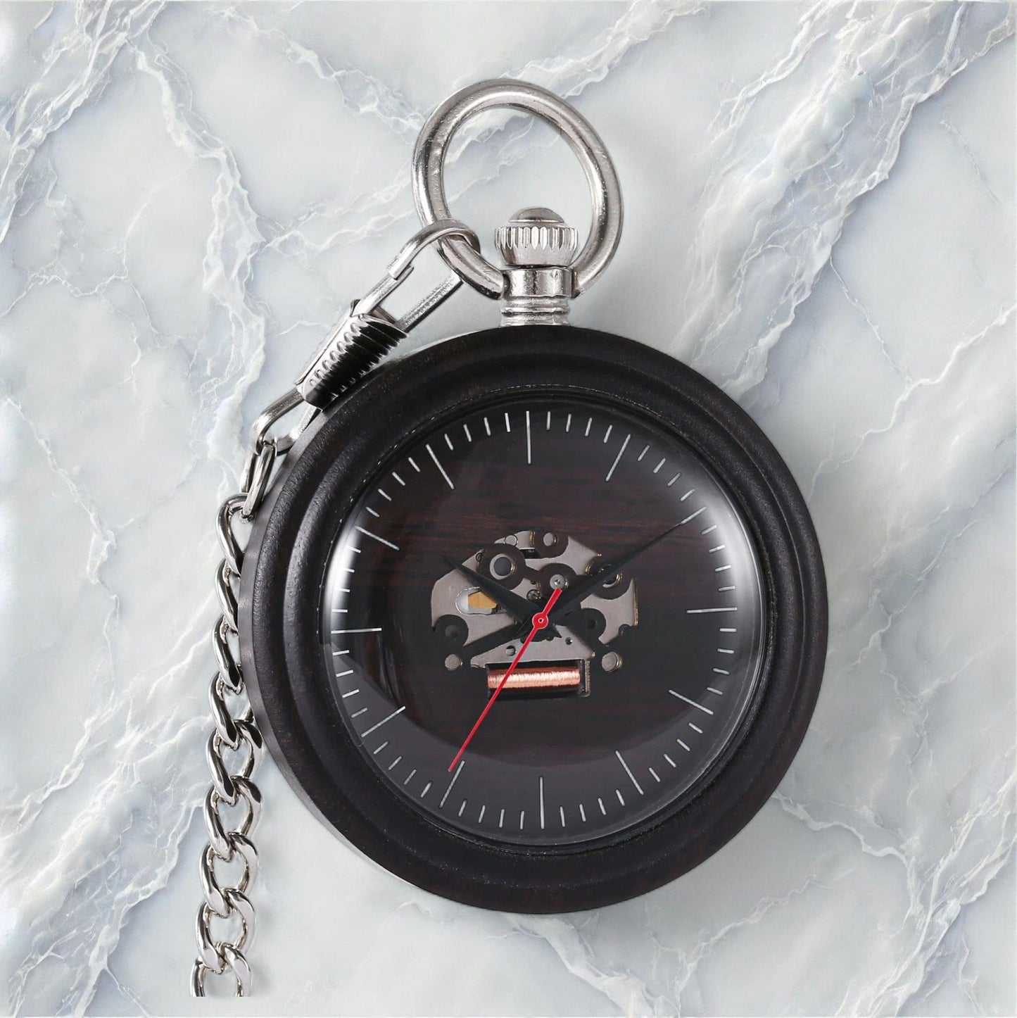 Montre Gousset Ancienne - Bois Naturel