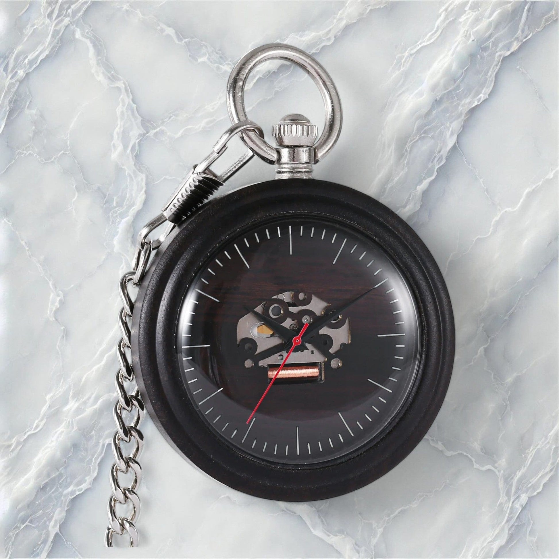 Montre Gousset Ancienne - Bois Naturel