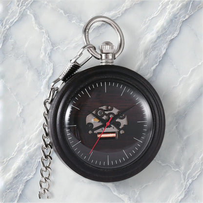 Montre Gousset Ancienne - Bois Naturel